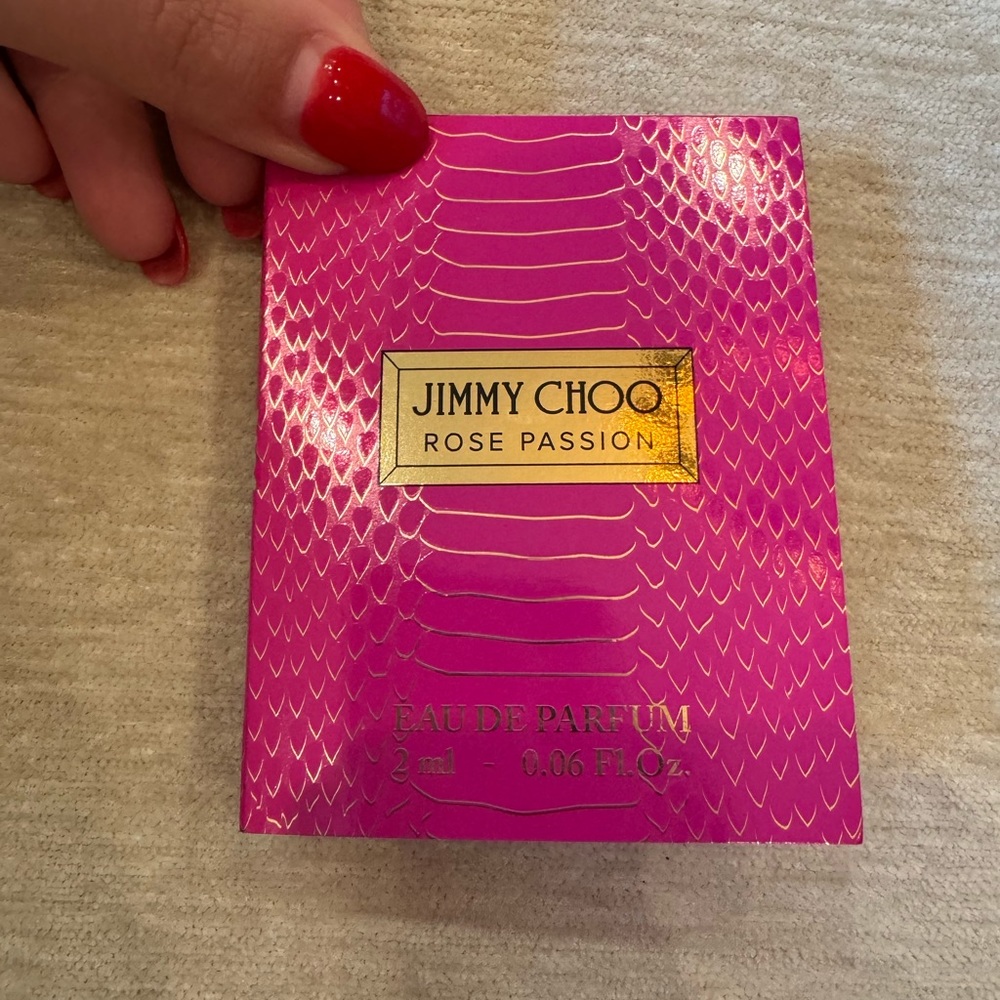 Jimmy Choo Rose Passion Eau de Parfum 2 ml sample new